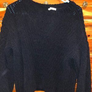 Black Knit Sweater